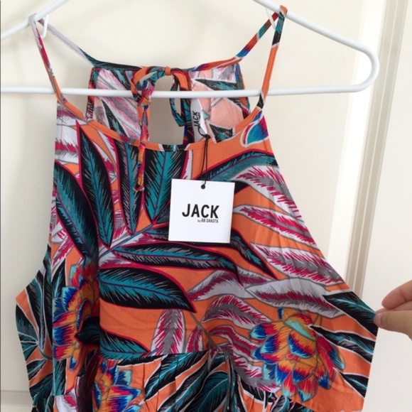 🌙 NWT Jack BB Dakota Farrow Jungle Sunrise Dress - Picture 5 of 8